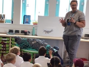 A photo showing Primary School seal session
