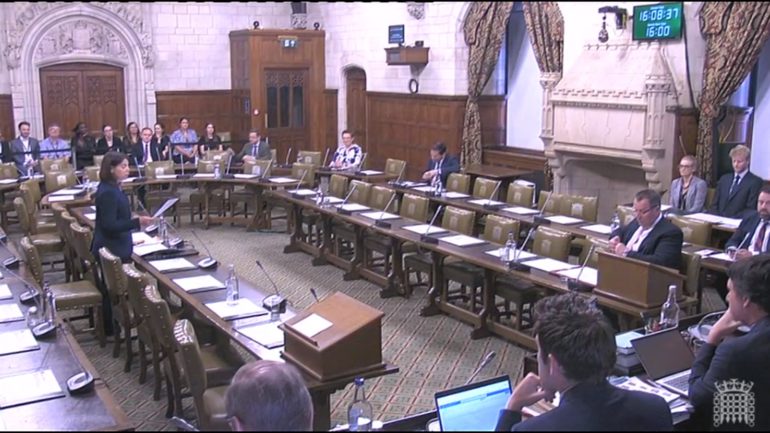 Photo of Ministers, MPs, staff and members of the public at Westminter Hall for the Seal Protection Debate requesting a seal law change