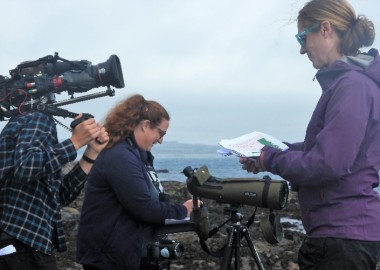 Filming Katie SRT Research Ranger